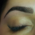 Eyebrow shape and tint